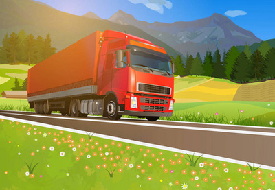 卡车货物运输 现代物流的支柱